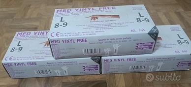 Guanti in vinile senza polvere - Large - 8 / 9