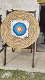 Paglione e cavalletto per tiro con larco