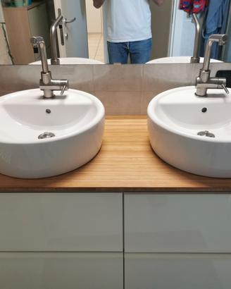 Lavabo ikea con miscelatore