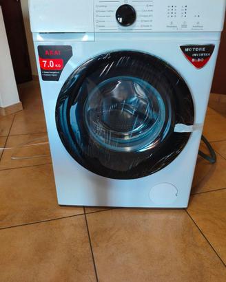 AKAI AQUA70012 - LAVATRICE SLIM 7 KG 1200GIRI -