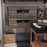 Colonna forno per pizzeria