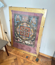 Arazzo tibetano antico