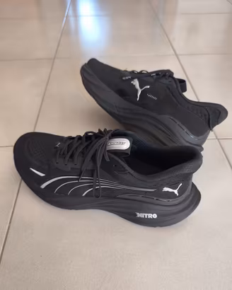 PUMA Magnify NITRO 3 Black-Silver 44.5