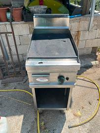 Piastra professionale per carne