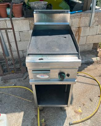 Piastra professionale per carne
