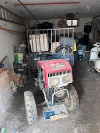 Motozappa con rimorchio