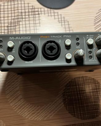 Scheda audio M-AUDIO Fast Track Pro USB