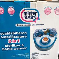 Sterilizzatore e scalda biberon Mister Baby