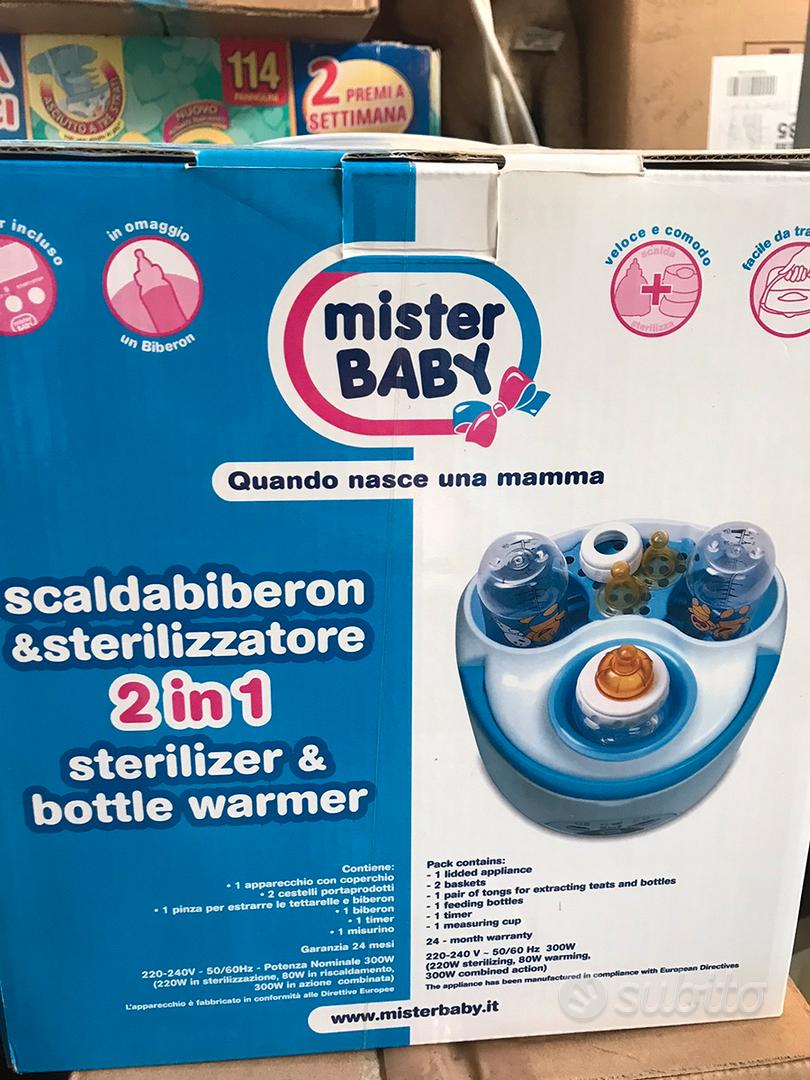 Sterilizzatore e scalda biberon Mister Baby - Tutto per i bambini In  vendita a Torino