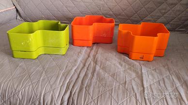 fioriere e vasi modulari in plastica rigida VASTIL