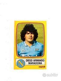 Figurine Maradona album calciatori panini Napoli