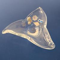 Portaoggetti in Cristallo con Argento e Swarovski