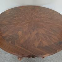 Tavolo in legno di masso di ulivo
