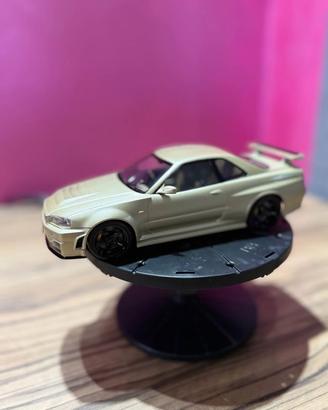 Modellino Tamiya Nissan Skyline R34 1/24