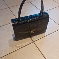 Borsa in coccodrillo vintage