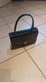 Borsa in coccodrillo vintage