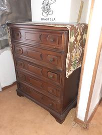 Cassettiera 5 cassetti