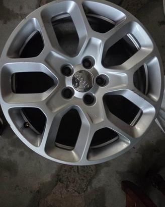 gomme e cerchi  da 17 per jepp renegade 
