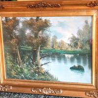 Quadro olio su tela 70 x 50 cm