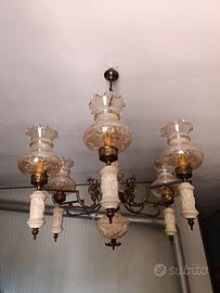lampadario vintage 
