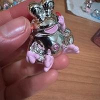 Bomboniere ranocchie rosa/argento