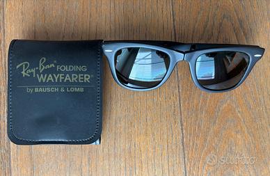B&L Ray-Ban  Folding Wayfarer, made in France