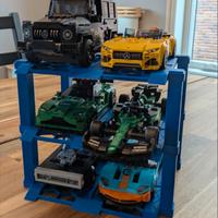 espositore modellini Lego