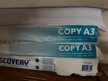 4 risme carta A3