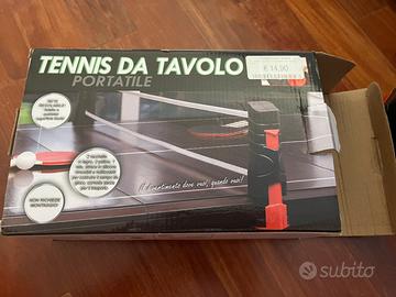 Tennis da tavolo (ping pong)+ racchette ping pong
