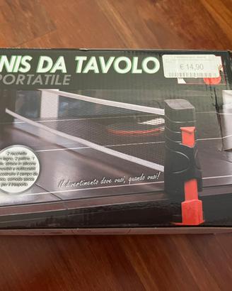 Tennis da tavolo (ping pong)+ racchette ping pong