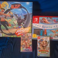 NINTENDO SWITCH + NINTENDO SWITCH SPORT + GIOCHI