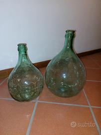 Damigiane in vetro