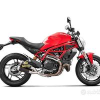 Scarico doppio laterale scRambler797 specifico 800