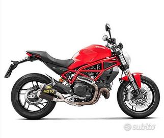 Scarico doppio laterale scRambler797 specifico 800