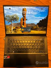 Asus zenbook ryzen 7 16gb ram 512 gb ssd