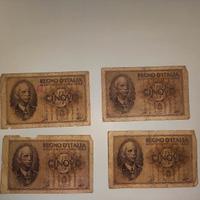 Banconote da 5 lire Impero Regno d'Italia 1940
