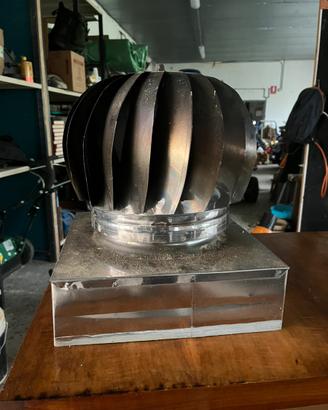 Comignolo girevole acciaio inox