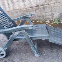 Sedia sdraio da giardino