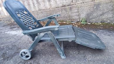 Sedia sdraio da giardino