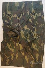Zaino militare mimetico grande + piccolo + K-Way
