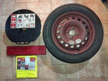 Ruota di scorta completa di kit 