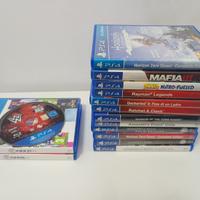 Lotto 15 Giochi PS4,anche singolarmente.