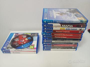 Lotto 15 Giochi PS4,anche singolarmente.