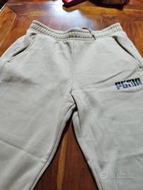 Pantaloni tuta uomo Puma beige taglia L