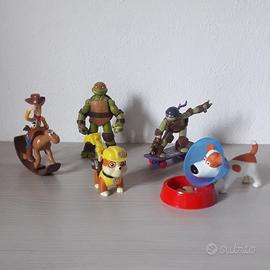 Personaggi misti Turtles,Toy Story,Paw Patrol,Pets