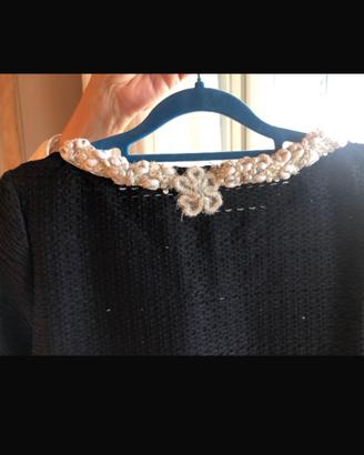 Maglia nera maniche corte