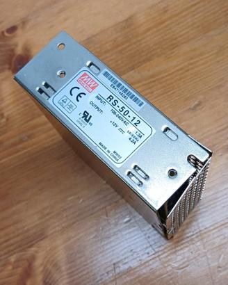 Alimentatore MeanWell 50W per Strip Led 12V Trasfo