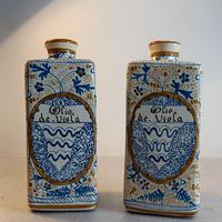 Bottiglie olio Viola in coppia