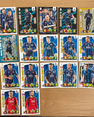 Lotto 17 Carte Adrenalyn XL Atalanta 2018/2019
