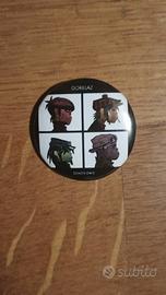 Spilla Pin Gorillaz Demon Days 32mm